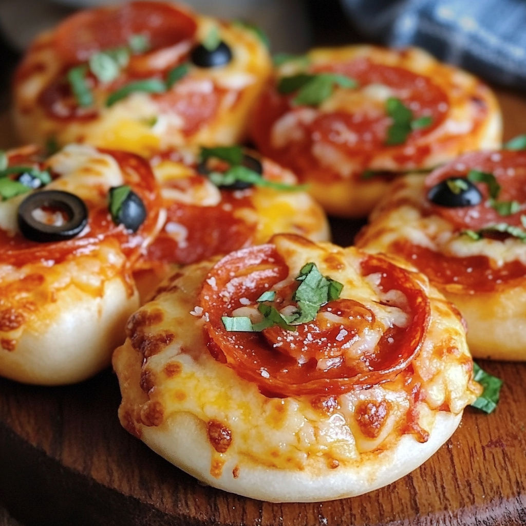  Mini Pizzas Caseras Fáciles