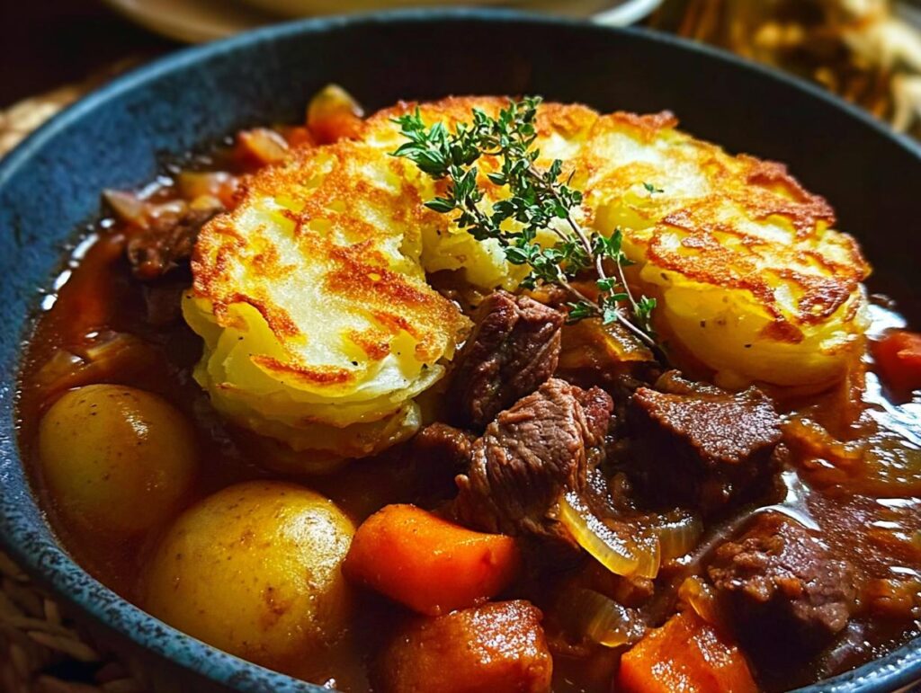 Beef Stew Potato Topping
