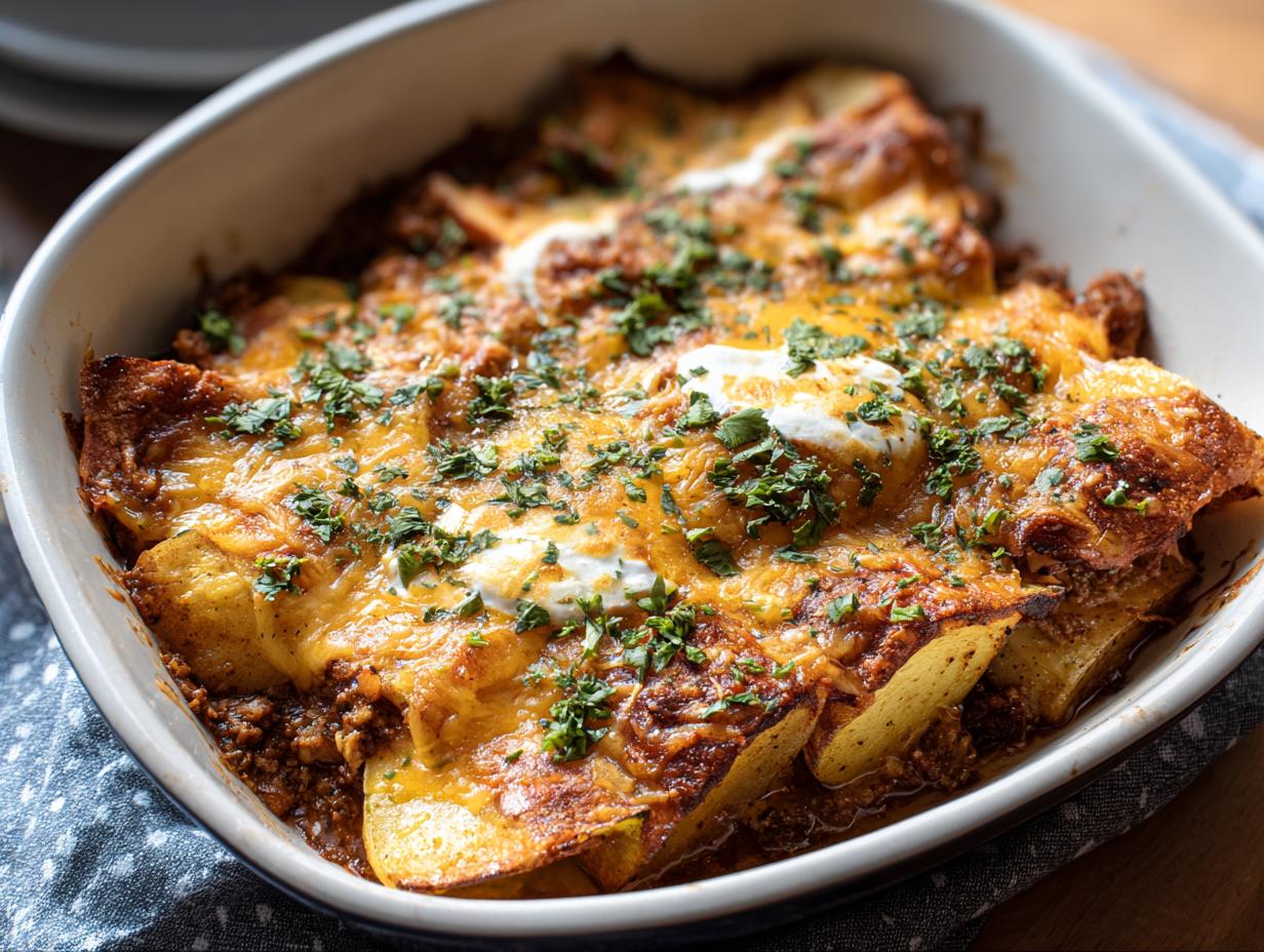 Breakfast Enchiladas Potatoes: A Glorious Morning Treat - Breakfast Enchiladas Potatoes - main visual representation