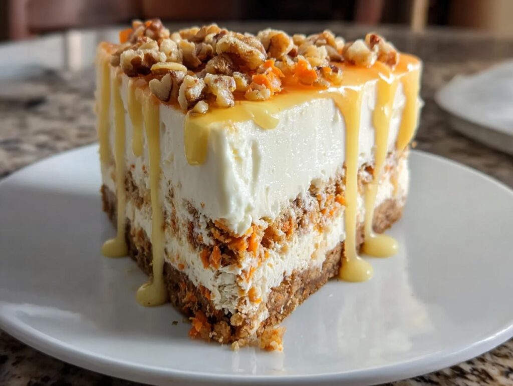 Carrot Cake Cheesecake Dessert