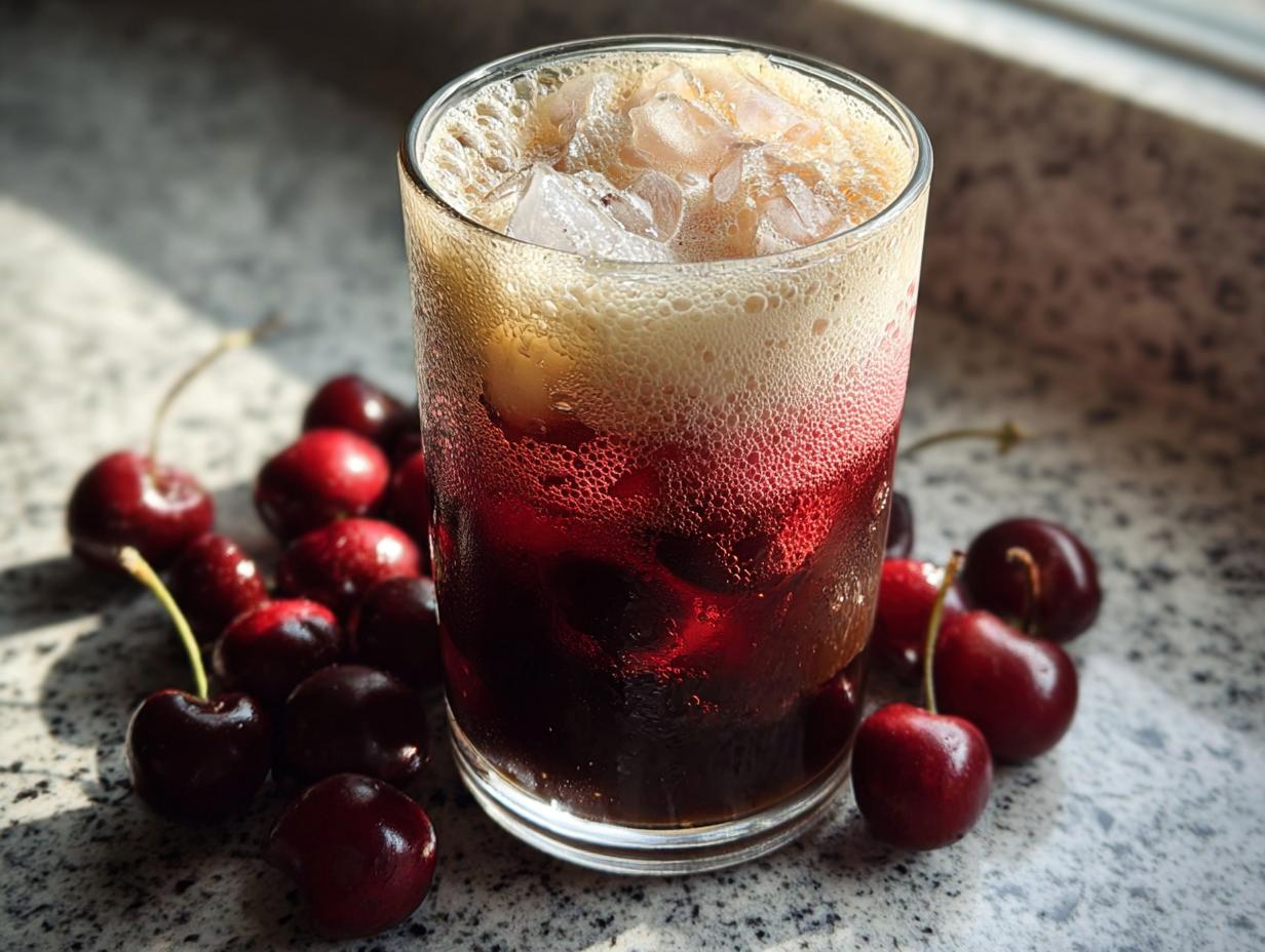 Amazing Cherry Vanilla Iced Latte Recipe - Cherry Vanilla Iced Latte - additional detail