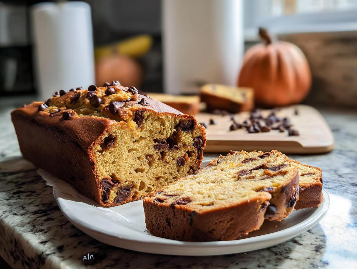 Chocolate Chip Pumpkin Bread