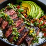 Cilantro Lime Steak Bowls