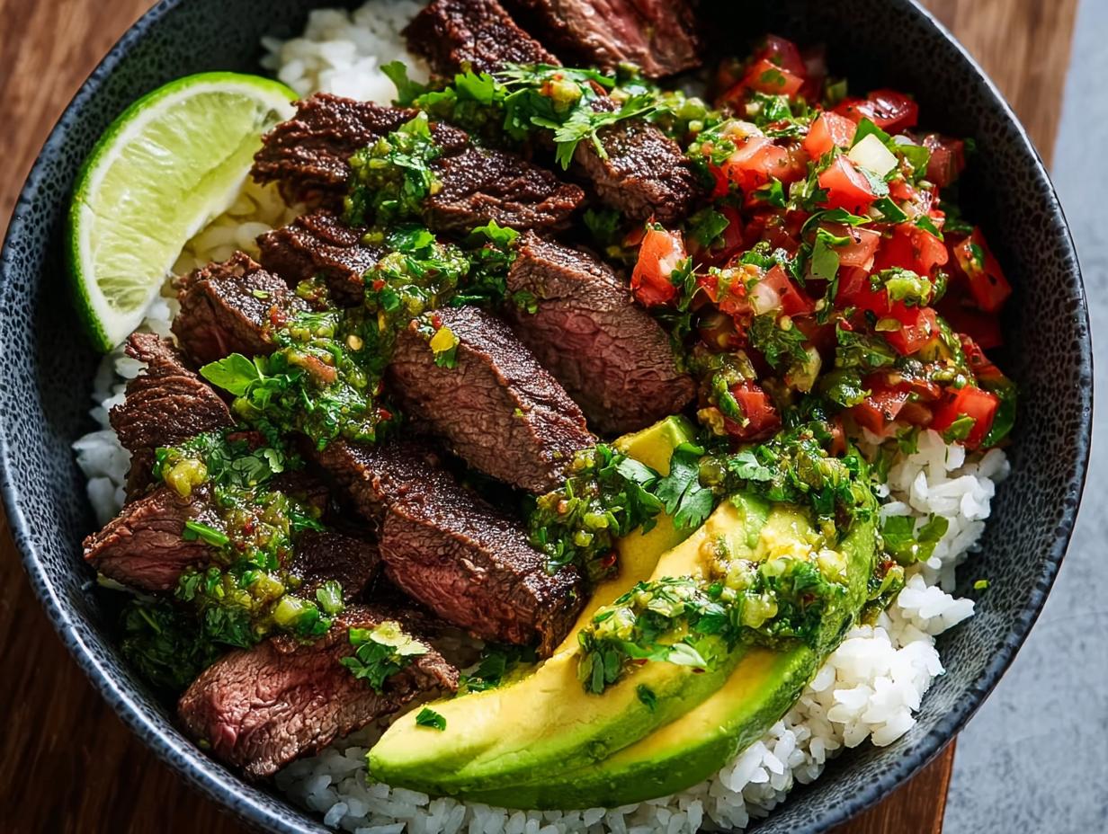 Cilantro Lime Steak Bowls: 1 Amazing Flavor Burst - Cilantro Lime Steak Bowls - additional detail