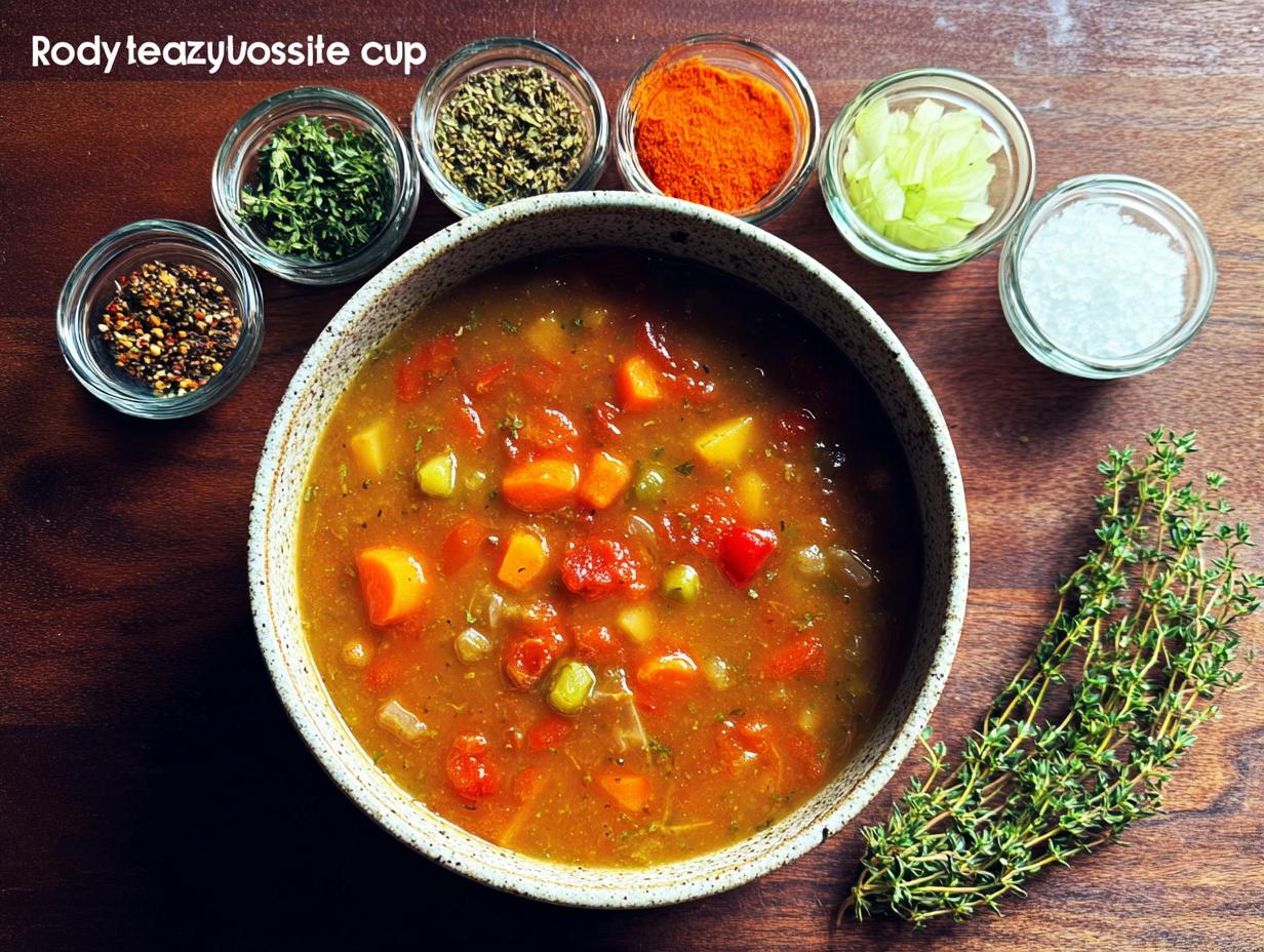 Cozy Roasted Veggie Soup
