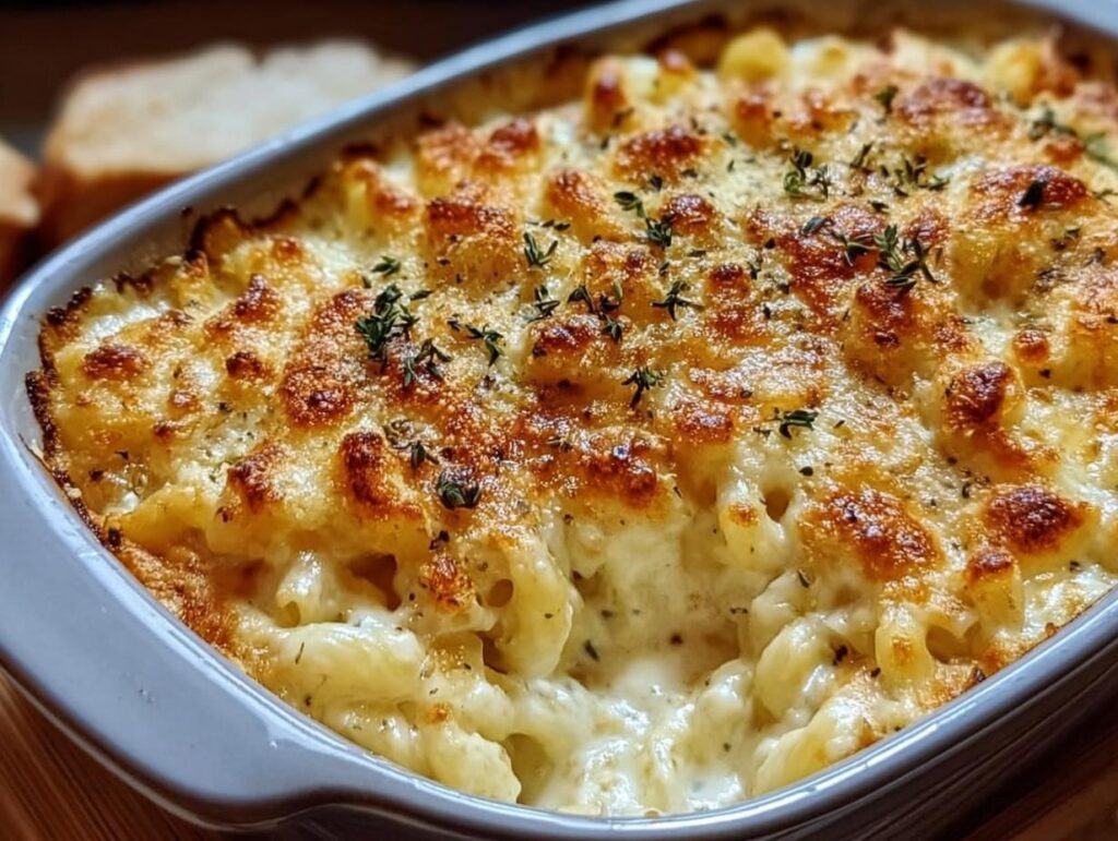 Creamy Baked Mac Cheese