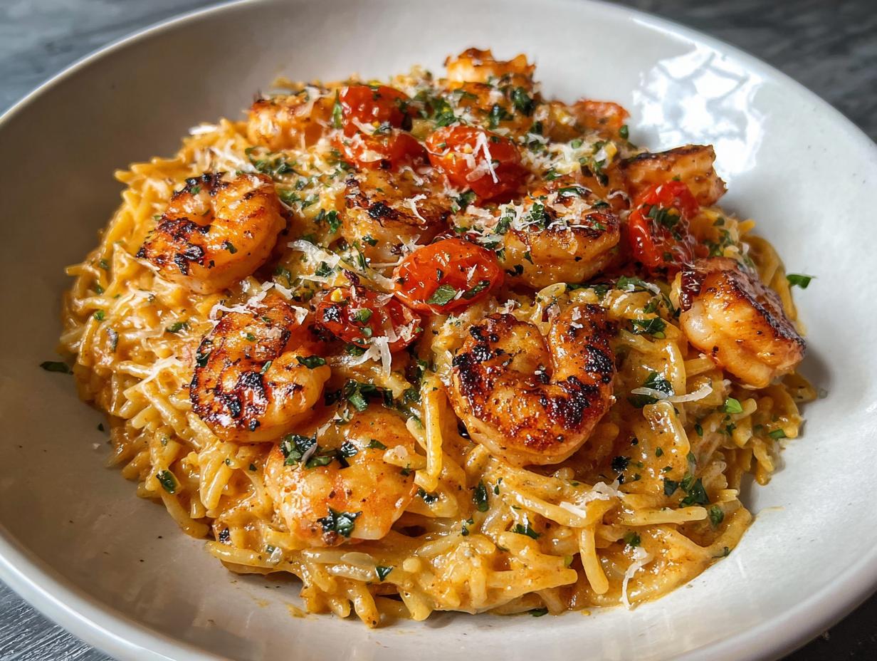 Creamy Cajun Shrimp Pasta: Bold Flavor! - Creamy Cajun Shrimp Pasta - additional detail