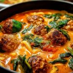 Amazing Creamy Italian Meatball Soup Recipe 4 Creamy Italian Meatball Soup
