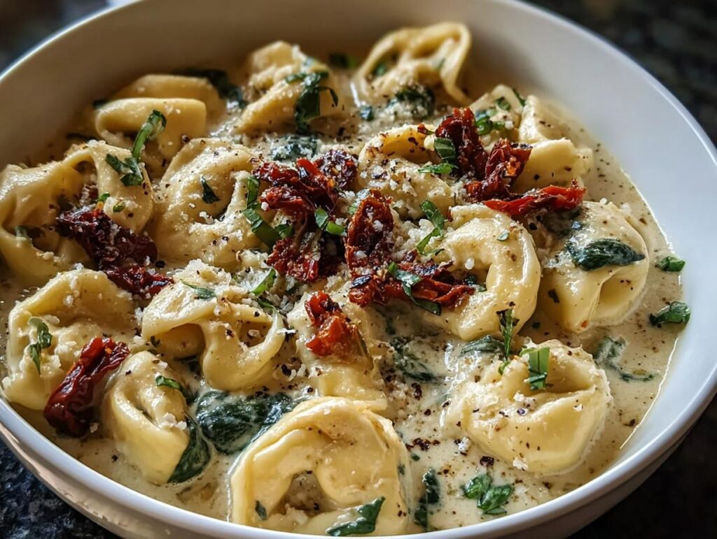 Creamy Tortellini Sun Dried