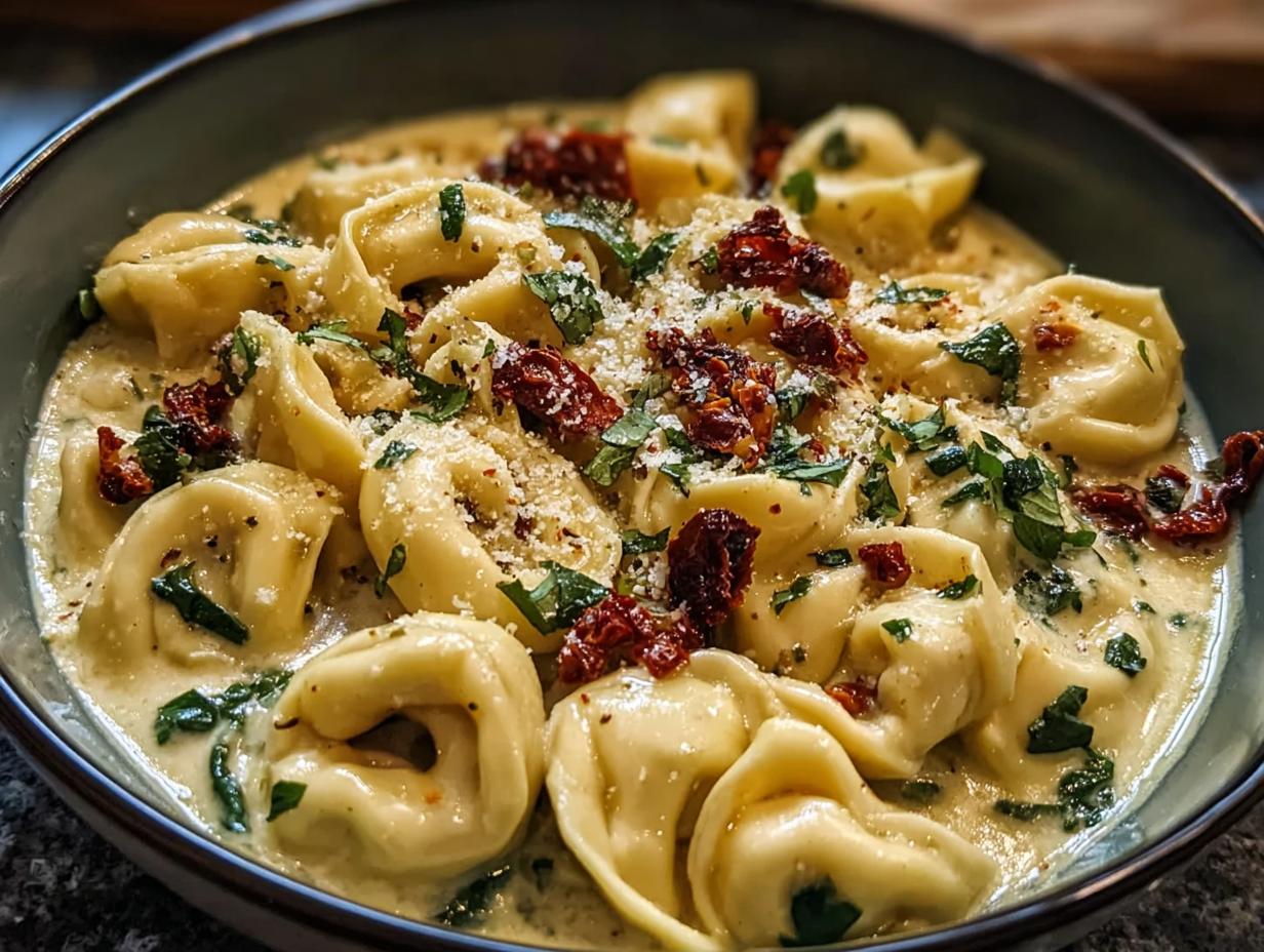 Creamy Tortellini Sundried: Pure Comfort in 40 Minutes - Creamy Tortellini Sun Dried - additional detail