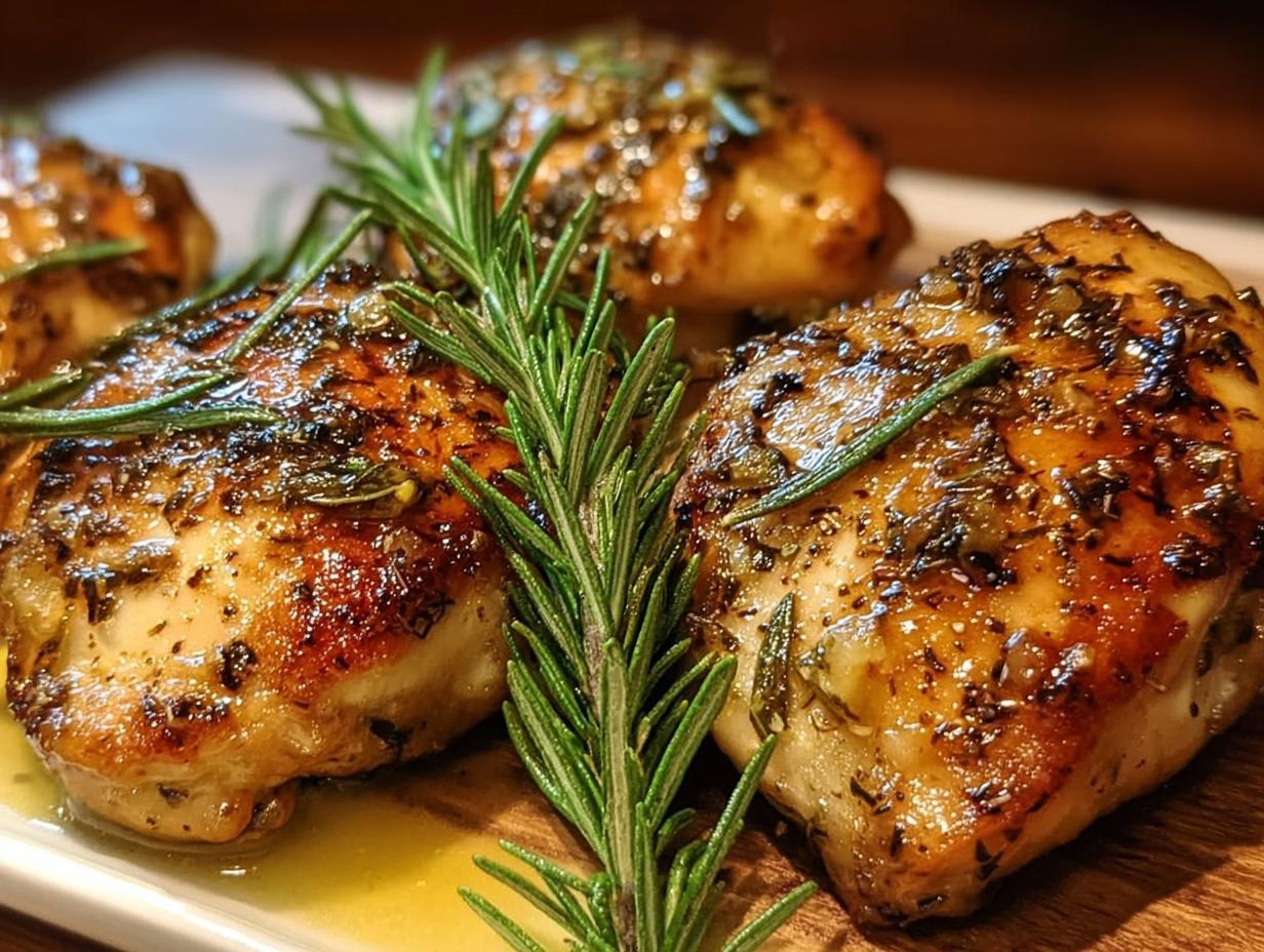 Flavorful Rosemary Chicken Dijon: 4 Servings 3 Flavorful Rosemary Chicken Dijon: 4 Servings - Flavorful Rosemary Chicken Dijon - additional detail