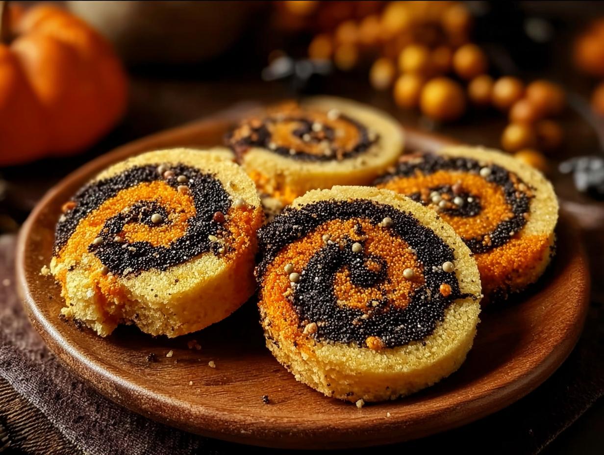 Spooky Halloween Pinwheel Cookies: 1 Simple Recipe - Halloween Pinwheel Cookies - main visual representation