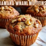 Healthy Banana Walnut Muffins