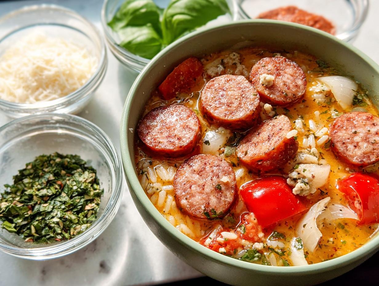 Startling Italian Sausage Soup Delight 2 Startling Italian Sausage Soup Delight - Italian Sausage Soup - main visual representation