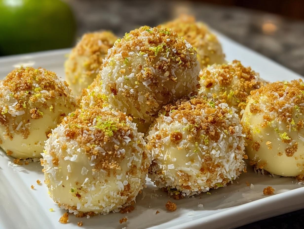 Key Lime Truffles Bake: Zesty 1 Tsp Flavor Boost 3 Key Lime Truffles Bake: Zesty 1 Tsp Flavor Boost - Key Lime Truffles Bake - additional detail