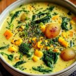 One Pot Creamy Vegetable