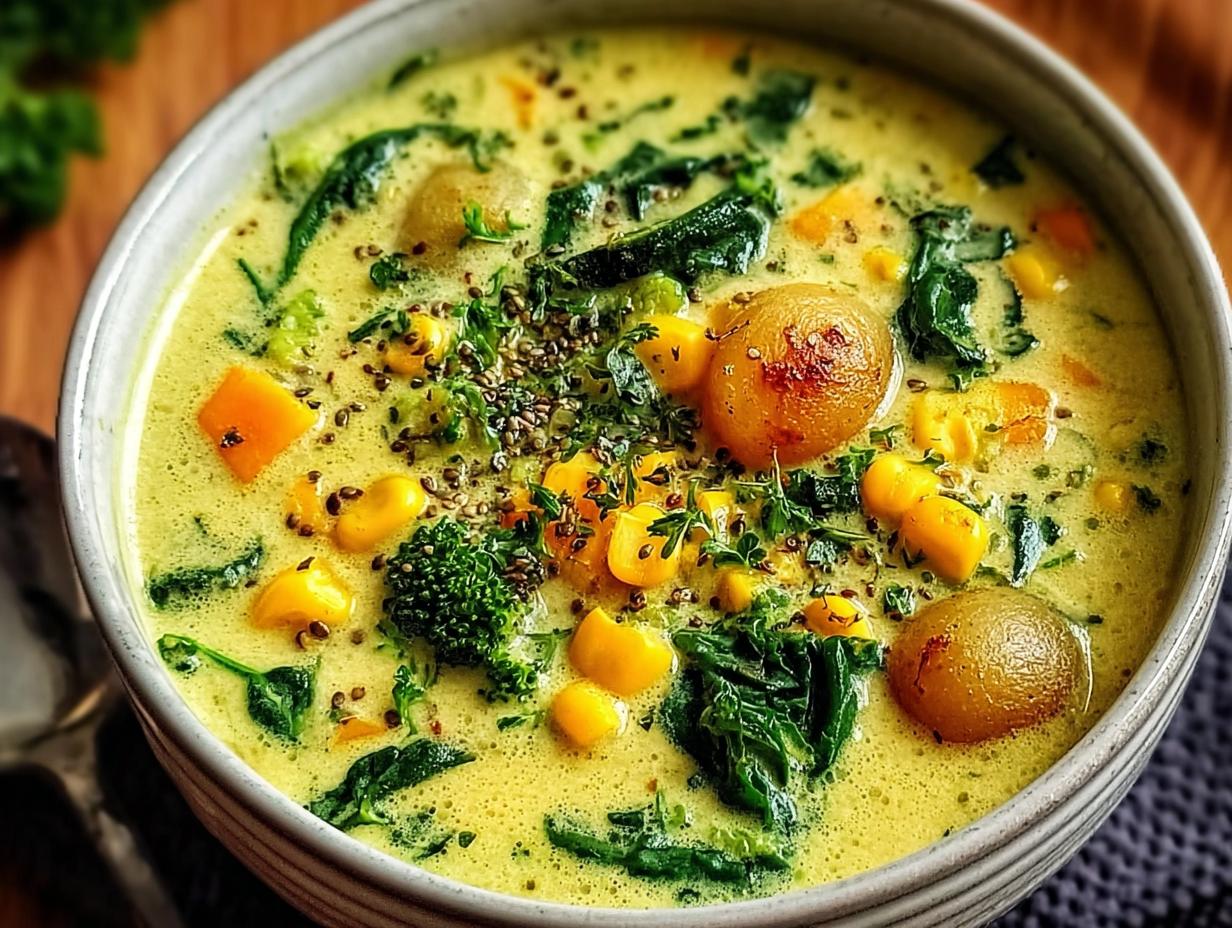 One Pot Creamy Vegetable