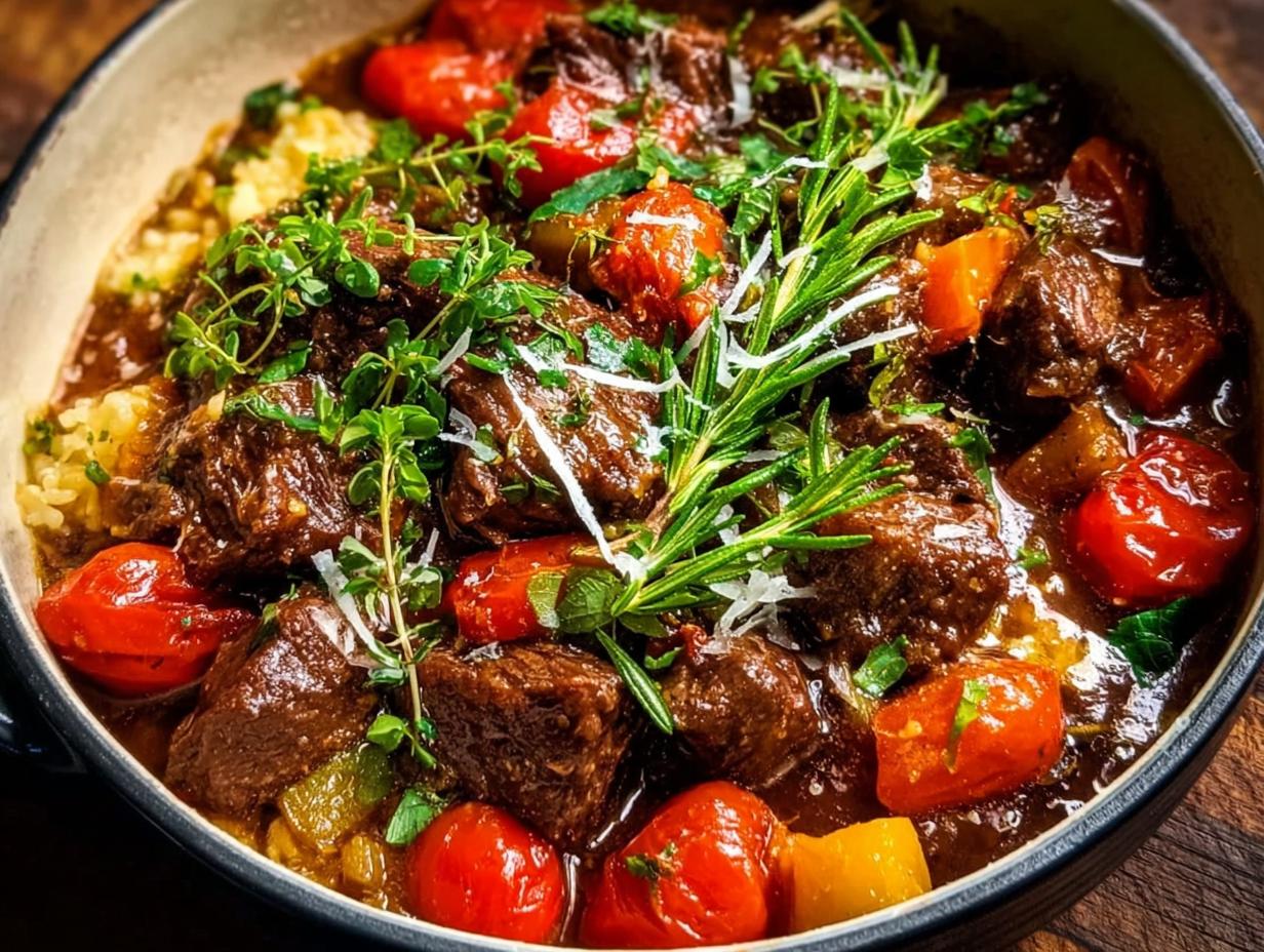 Slow Cooked Summer Beef: Tender 2-lb Roast - Slow Cooked Summer Beef - main visual representation