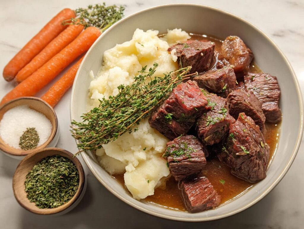 Slow Cooker Garlic Herb