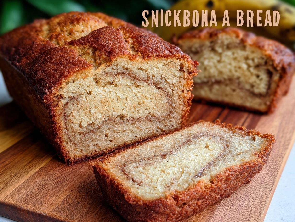 Amazing Snickerdoodle Banana Bread Recipe 2 Amazing Snickerdoodle Banana Bread Recipe - Snickerdoodle Banana Bread - main visual representation
