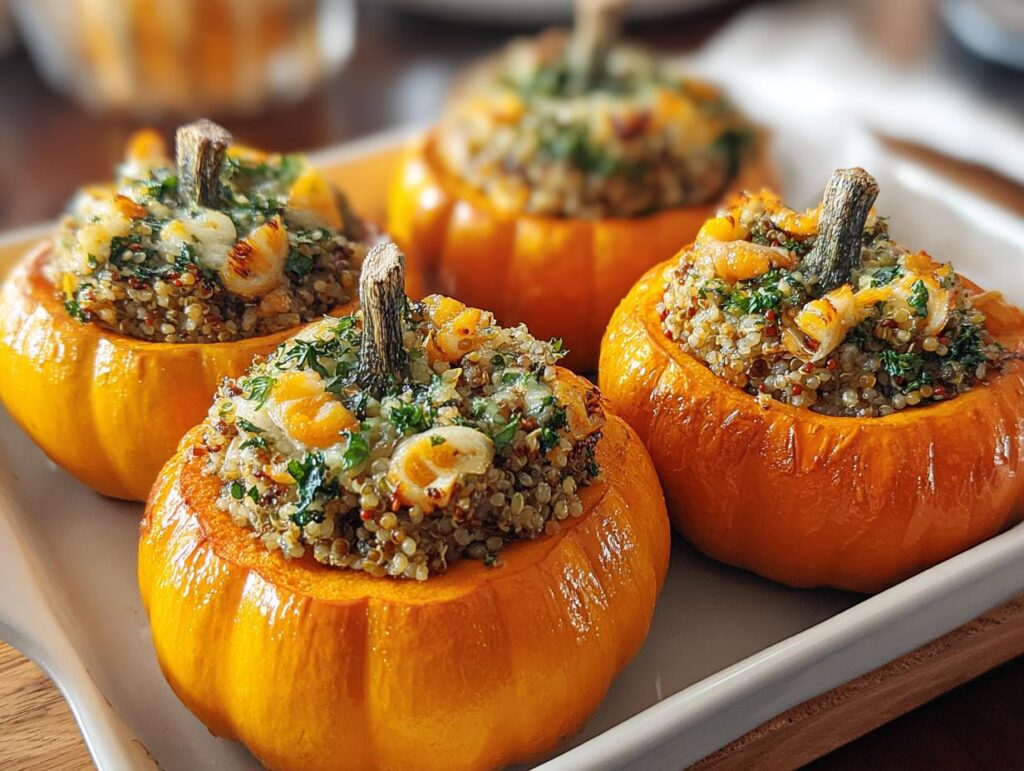 Stuffed Mini Pumpkins