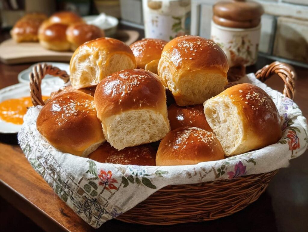 Sweet Potato Dinner Rolls