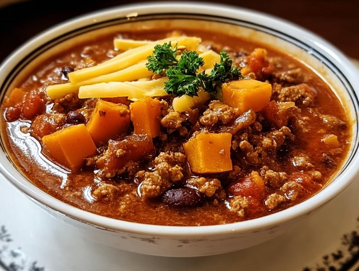 Amazing Sweet Potato Turkey Chili's 1-Pot Magic - Sweet Potato Turkey Chili - additional detail