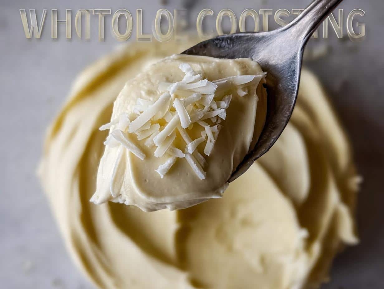 White Chocolate Frosting: Divine 1-Hour Recipe - White Chocolate Frosting - additional detail