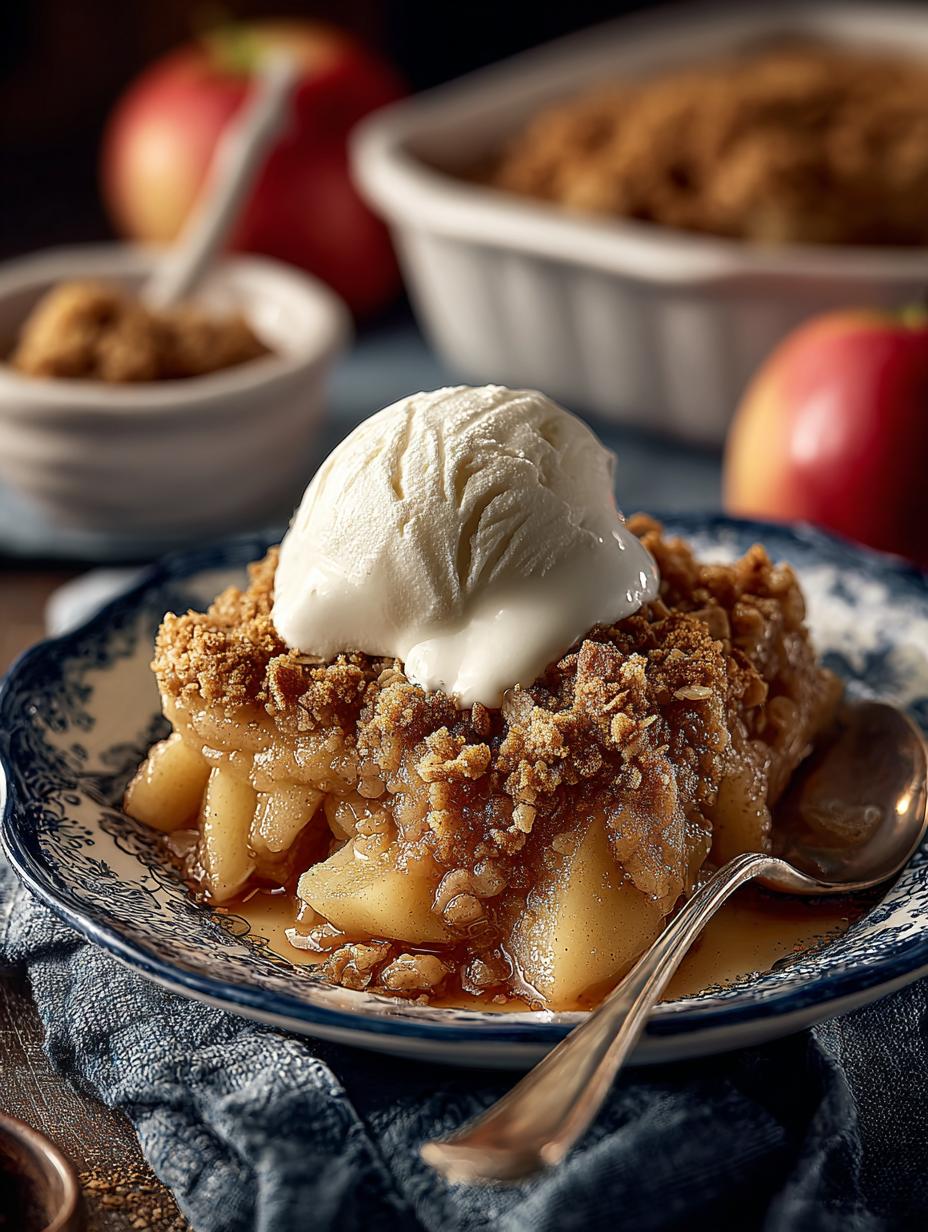 Cozy Apple Crisp: 5 Simple Steps to Fall's Best Dessert 3 Cozy Apple Crisp: 5 Simple Steps to Fall's Best Dessert - Apple Crisp - additional detail