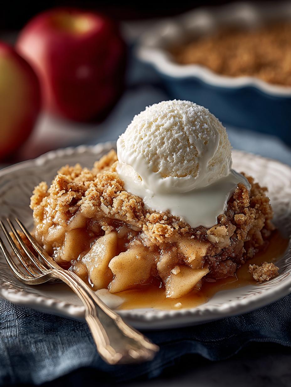 Cozy Apple Crisp: 5 Simple Steps to Fall's Best Dessert 1 Apple Crisp