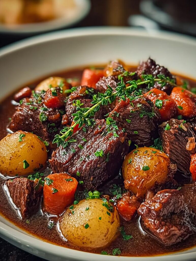 Beef Bourguignon