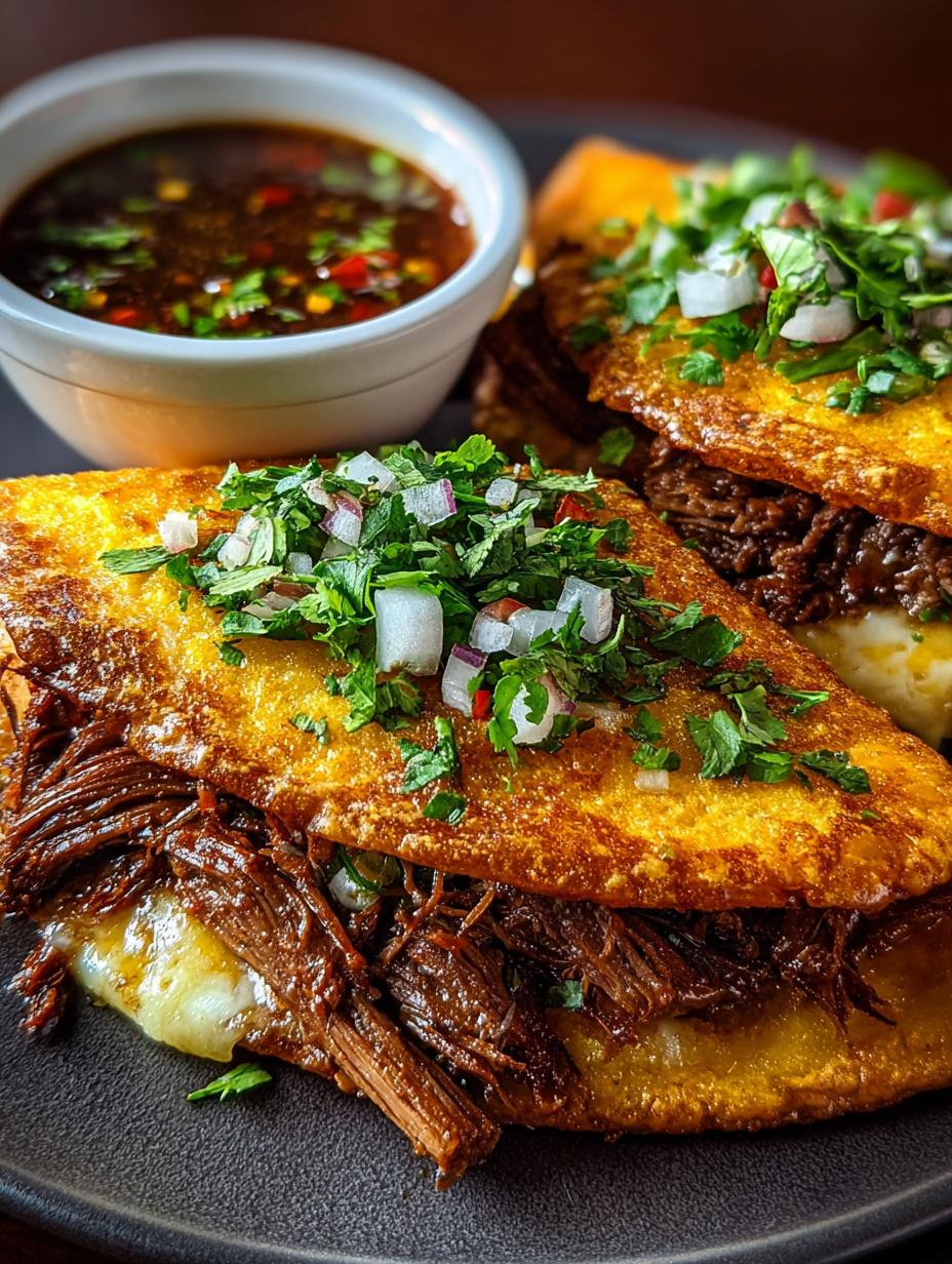 Birria Grilled Cheese Tacos: 20 Minutes to Deliciousness - Birria Grilled Cheese Tacos - main visual representation
