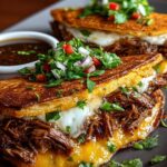 Birria Grilled Cheese Tacos