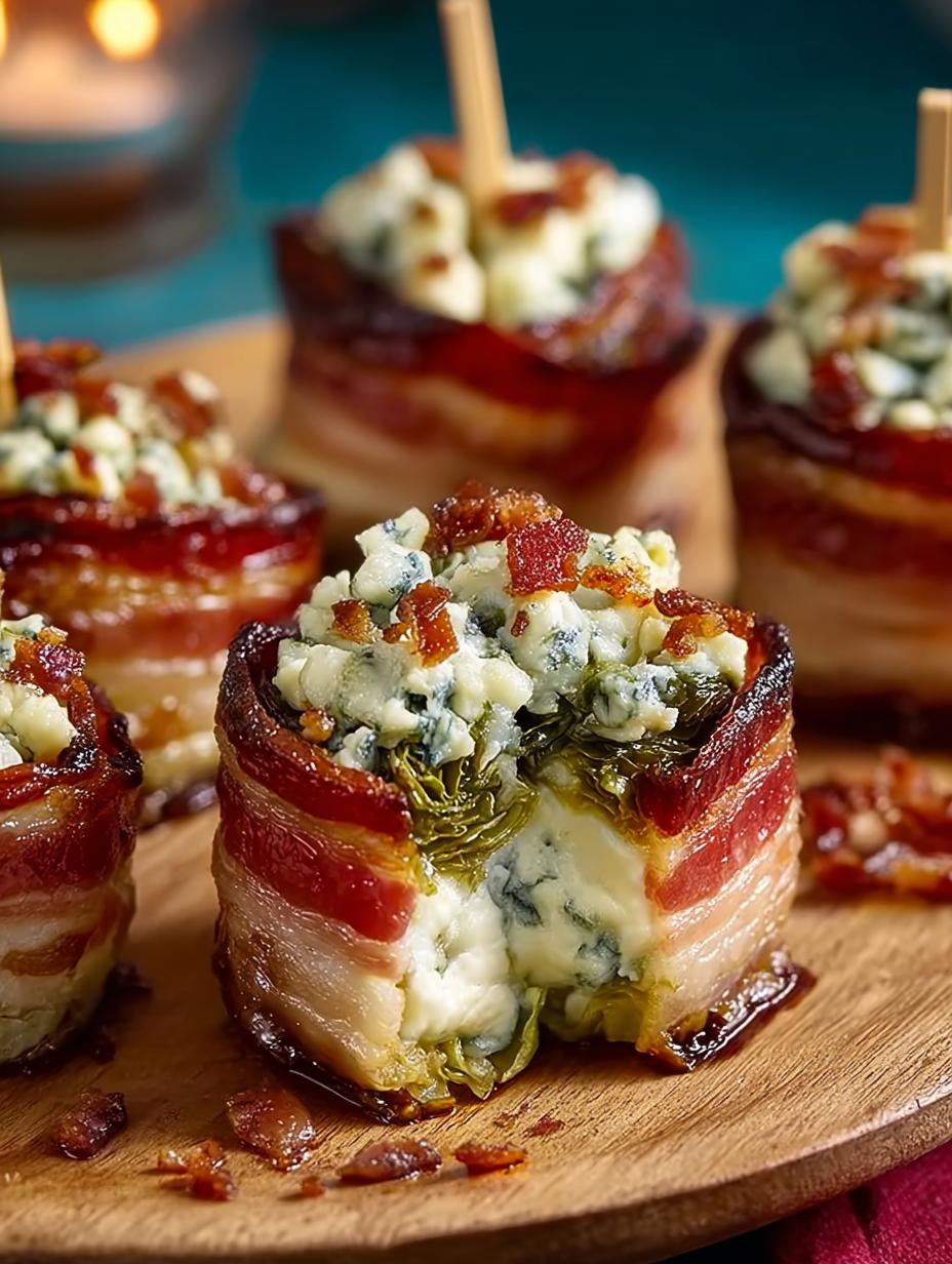 Brussels Bacon Blue Cheese Bites: 5 Bold Flavors 1 Brussels Bacon Blue Cheese
