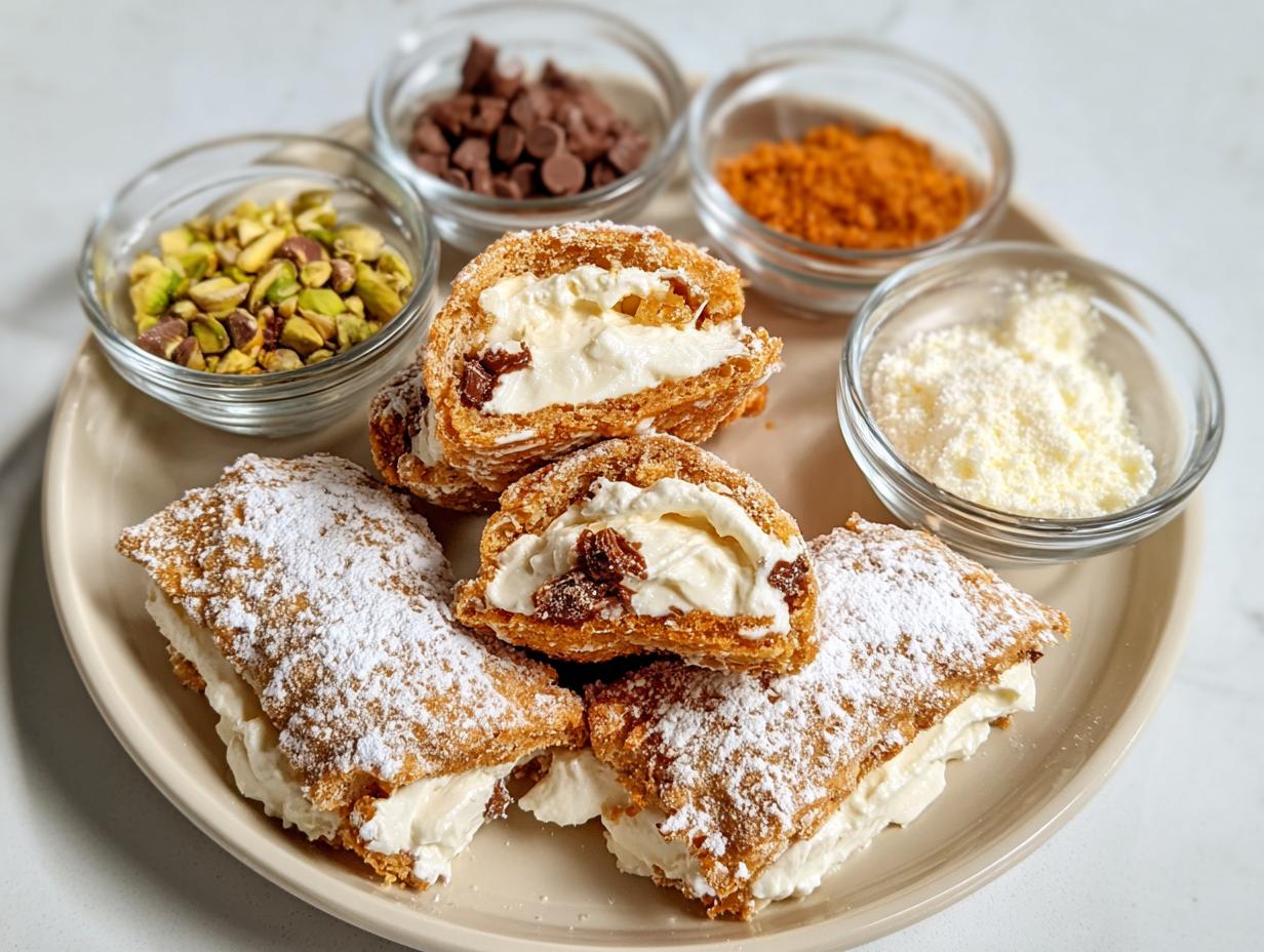 Cannoli Cream Sandwich Cookies: Easy & Delicious Treat 1 Cannoli Cream Sandwich Cookies