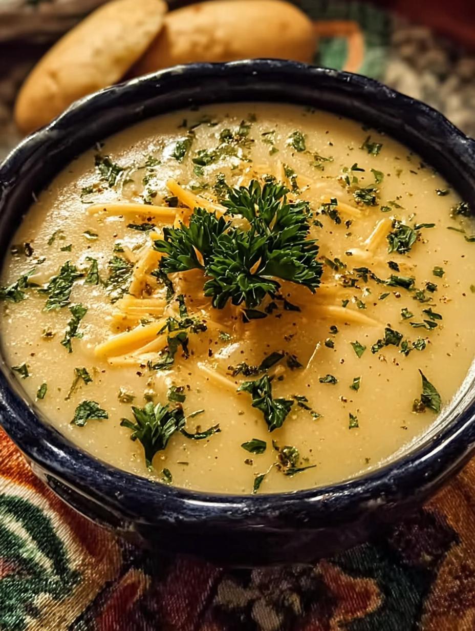 Cheddar Garlic Herb Potato Soup: 15 Min Magic 2 Cheddar Garlic Herb Potato Soup: 15 Min Magic - Cheddar Garlic Herb Potato - additional detail