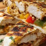 Chicken Bell Pepper Burritos