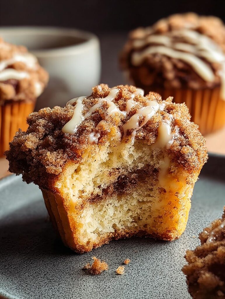 Coffee Cake Muffins Cinnamon