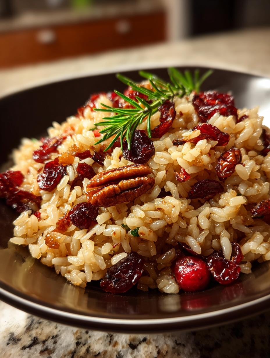 Cranberry Rice Pilaf Side: 30-Minute Flavorful Delight - Cranberry Rice Pilaf Side - main visual representation