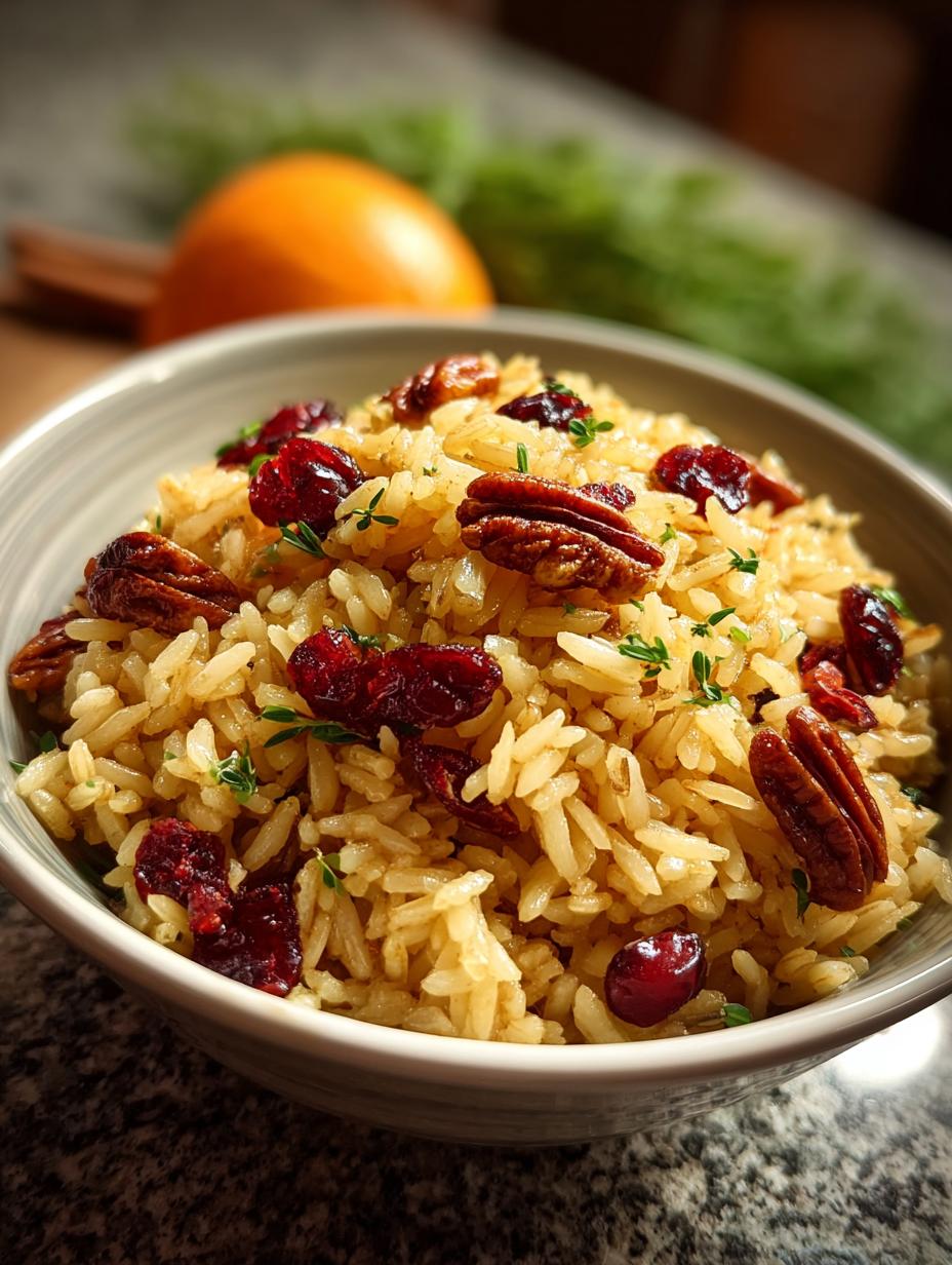 Cranberry Rice Pilaf Side: 30-Minute Flavorful Delight - Cranberry Rice Pilaf Side - additional detail