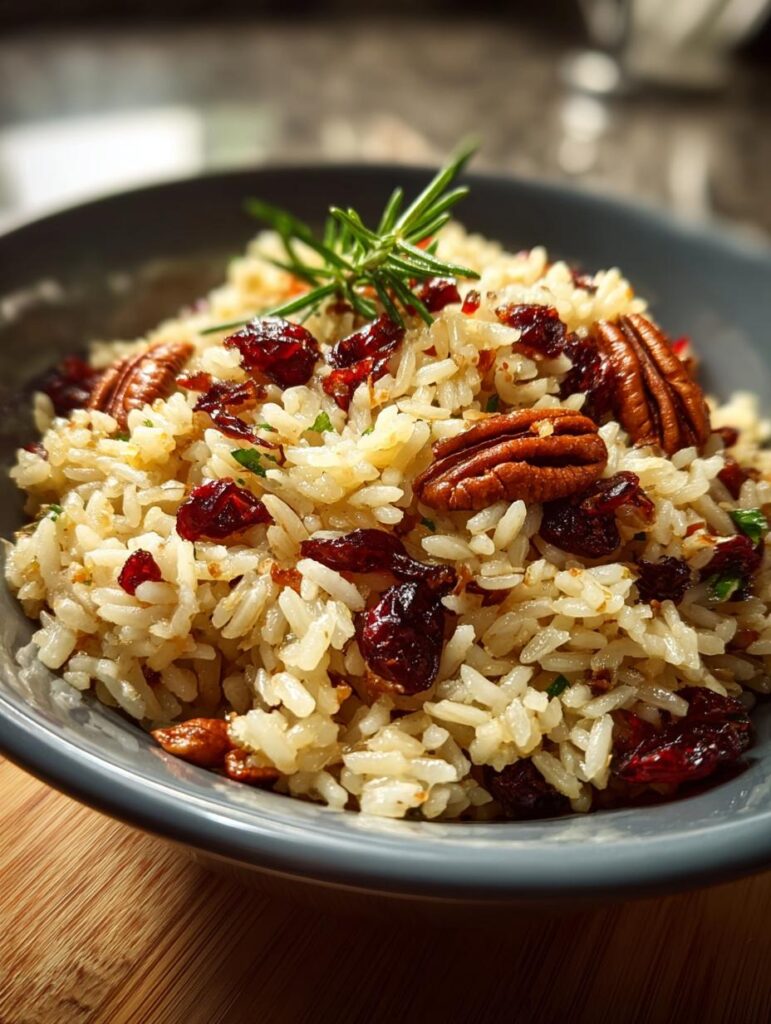 Cranberry Rice Pilaf Side