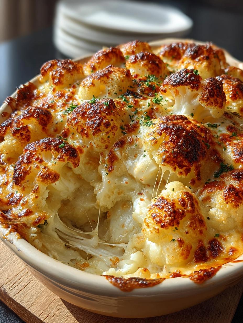 Creamy Cauliflower Gratin with Gruyère for Cozy Dinners - Creamy Cauliflower Gratin with - main visual representation