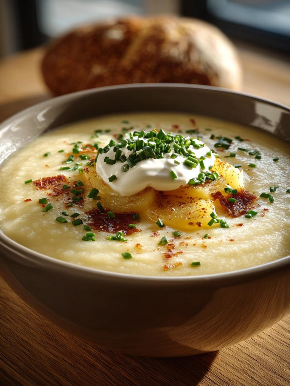 Creamy Potato Soup: 30 Minutes to Pure Comfort 2 Creamy Potato Soup: 30 Minutes to Pure Comfort - Creamy Potato Soup - main visual representation