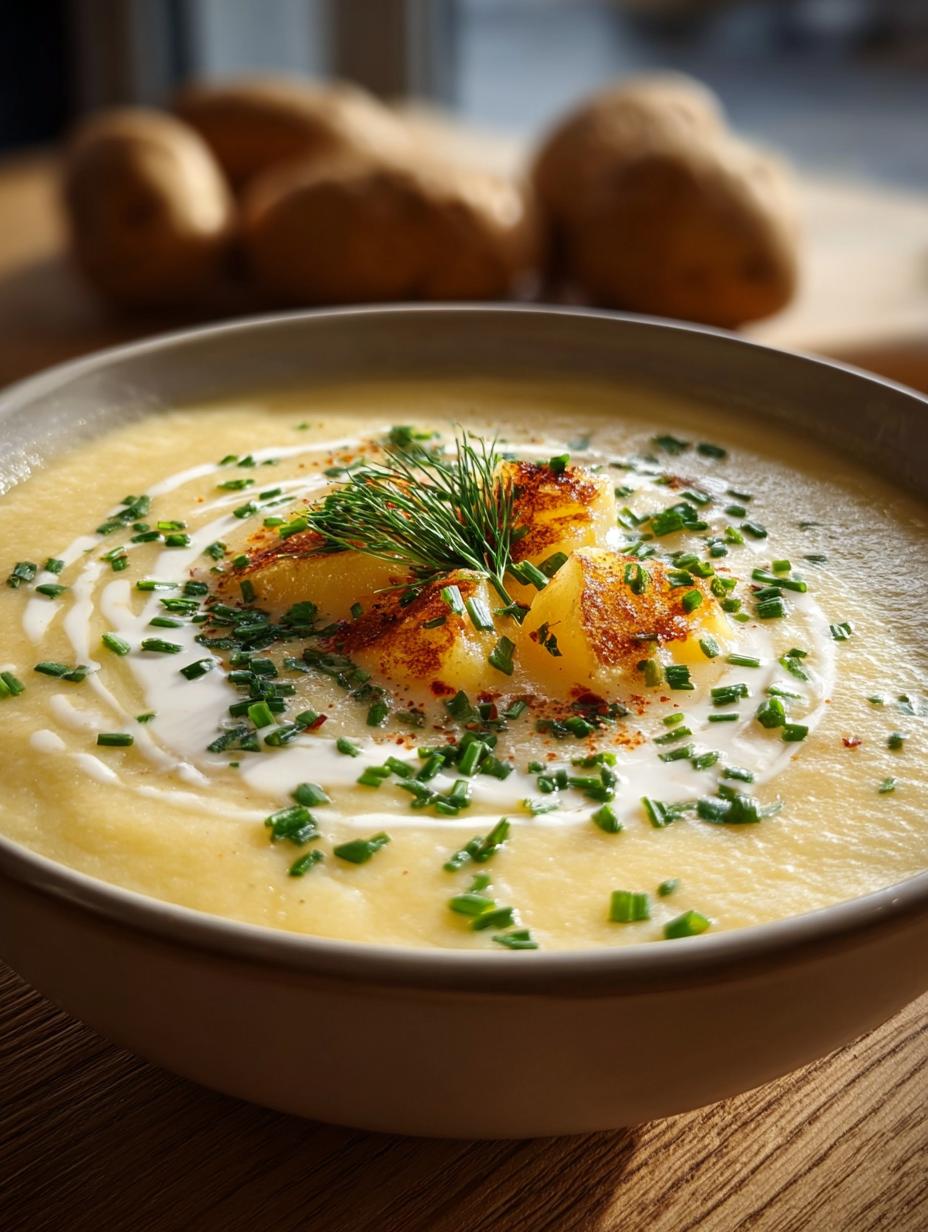 Creamy Potato Soup: 30 Minutes to Pure Comfort 3 Creamy Potato Soup: 30 Minutes to Pure Comfort - Creamy Potato Soup - additional detail