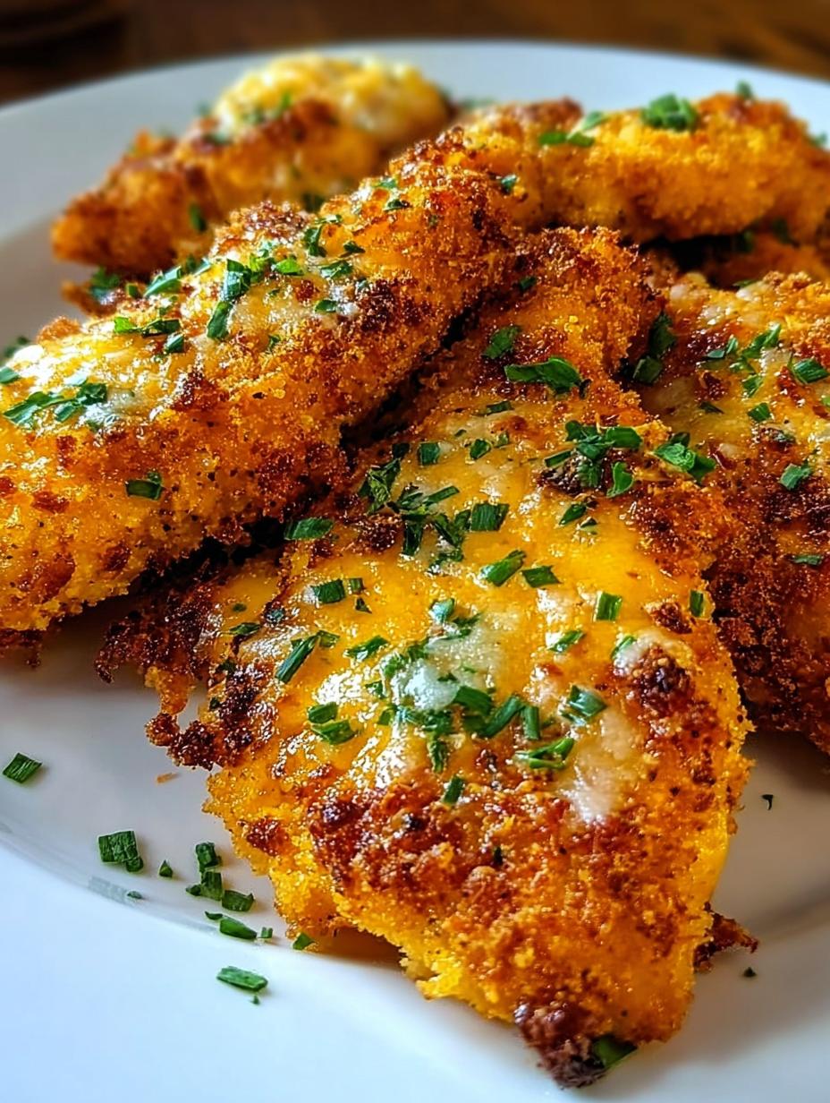 Crispy Cheddar Chicken Incredible: 4 Easy Steps 2 Crispy Cheddar Chicken Incredible: 4 Easy Steps - Crispy Cheddar Chicken Incredible - main visual representation
