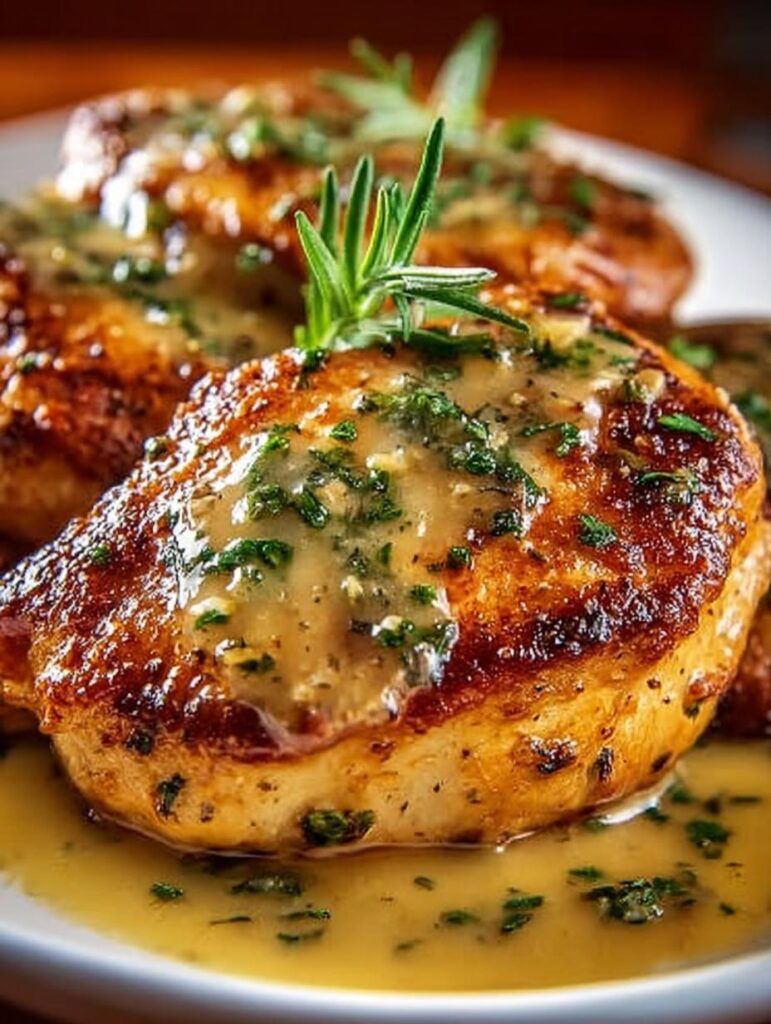 Dijon Chicken Garlic Wine