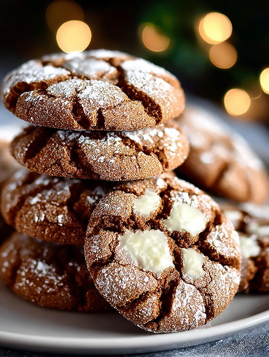 Gingerbread Crinkle Cookies: 10 Reasons to Love Them 3 Gingerbread Crinkle Cookies: 10 Reasons to Love Them - Gingerbread Crinkle Cookies - additional detail