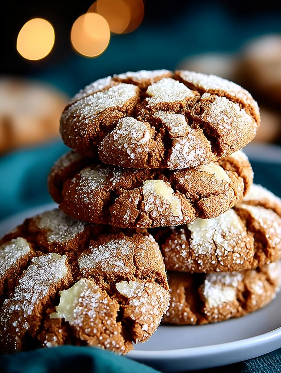 Gingerbread Crinkle Cookies: 10 Reasons to Love Them 1 Gingerbread Crinkle Cookies
