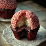 Halloween Brain Cupcake