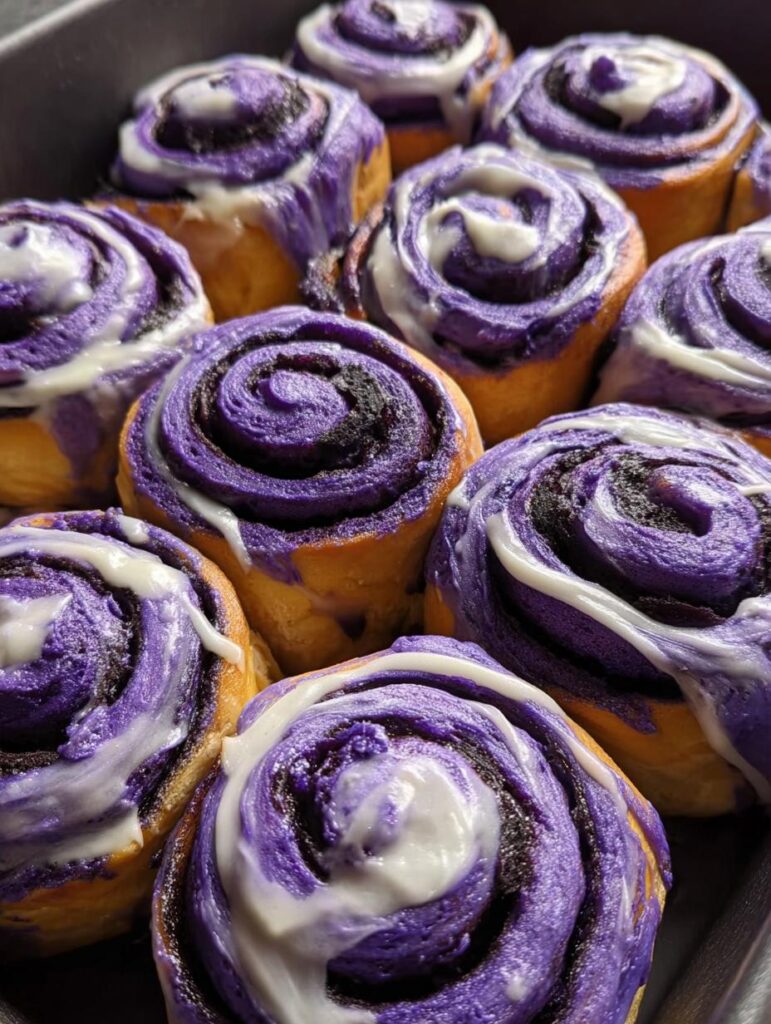 Halloween Cinnamon Rolls